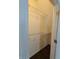 Walk-in closet provides plenty of storage space with wire rack shelving at 802 Fern Dr, Shelbyville, IN 46176