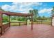 Expansive deck with pergola, perfect for outdoor entertaining and relaxing at 8205 Picadilly Ln, Indianapolis, IN 46256