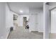 Finished basement featuring plush carpeting, an elliptical machine, and access to other living spaces at 9698 Coyote Ct, Noblesville, IN 46060