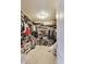 Spacious walk-in closet with shelving and storage at 9698 Coyote Ct, Noblesville, IN 46060