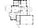 Main floor plan showcasing the layout of the kitchen, living room, dining area, foyer, Gathering room, and bedroom at 9698 Coyote Ct, Noblesville, IN 46060