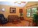 A living room has a lounge area and seating for relaxing at 1065 Lakewood South Dr, Brownsburg, IN 46112