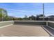 Large deck area on top of the garage that has plenty of space to relax or entertain at 1405 Deloss St, Indianapolis, IN 46201