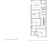 Second floor plan featuring the primary bedroom, two additional bedrooms, and two bathrooms at 1818 N Pennsylvania St, Indianapolis, IN 46202