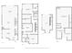Detailed floor plan of a multi-level home including living room, kitchen, bedrooms, and basement at 1818 N Pennsylvania St, Indianapolis, IN 46202