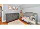 Bedroom for a showcases dresser and bed at 209 E John St, Alexandria, IN 46001