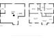 Floor plan depicting the layout of the basement, first floor, and second floor at 2164 E Raymond St, Indianapolis, IN 46203