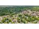 Beautiful aerial view of the neighborhood, highlighting lush greenery and community layout at 245 S Washington St, Danville, IN 46122