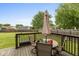 Spacious deck area with outdoor seating, perfect for enjoying the backyard view at 2782 Branigin Creek Blvd, Franklin, IN 46131