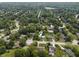 Aerial view of tree-lined neighborhood with well-maintained homes and manicured lawns at 321 4Th E Ct, Carmel, IN 46033