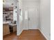 Bright entryway with hardwood floors leading to a dining area at 34 Westview Pl, Bargersville, IN 46106
