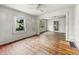 Bright living room with hardwood floors and natural light at 3526 E Vermont St, Indianapolis, IN 46201