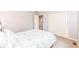 Relaxing bedroom with a comfortable bed, closet space, and a doorway view providing an open feel at 6580 Kings Ct, Avon, IN 46123