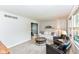 Cozy living room with neutral decor, comfortable seating, and a bright, inviting atmosphere at 6580 Kings Ct, Avon, IN 46123