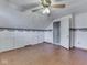 Bedroom showcasing built-in storage, hardwood floors, and classic features at 70 Fairground St, Franklin, IN 46131
