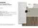 Interior color palette featuring doors, carpet, flooring, wall paint, and trim paint at 7317 Bayview Run, McCordsville, IN 46055