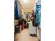 Walk-in closet with custom shelving, providing ample storage space for clothes and accessories at 7402 Northfield Blvd, Fishers, IN 46038