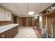 Basement featuring unfinished area with a utility hookup and connecting door at 7447 S 25 E, Pendleton, IN 46064