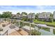 Relaxing deck space overlooking the waterfront, perfect for outdoor living and entertaining at 11244 Blackwalnut Pt, Indianapolis, IN 46236