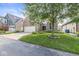 Well-maintained home with brick facade, green lawn, and mature tree, offering great curb appeal at 11244 Blackwalnut Pt, Indianapolis, IN 46236