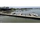 Lakeside docks with boat slips available for lease with access to restaurant and water activities at 1129 Nantucket Dr, Cicero, IN 46034