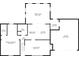 Layout showing a first-floor plan with rooms and dimensions at 1129 Nantucket Dr, Cicero, IN 46034