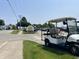 Convenient golf cart parking at the local restaurant close to residential home at 1129 Nantucket Dr, Cicero, IN 46034