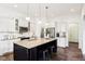 Spacious kitchen featuring a center island, granite countertops, and stainless steel appliances at 1521 Avondale Dr, Westfield, IN 46074