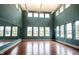 Bright and spacious yoga studio featuring hardwood floors and ample natural light for peaceful workouts at 1521 Avondale Dr, Westfield, IN 46074