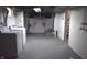 Basement featuring a washer, dryer, and storage space at 1641 Winton Ave, Speedway, IN 46224