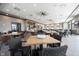 Large community dining area with tables and chairs, ideal for resident meals and gatherings at 19800 Sutton Ter, Westfield, IN 46074
