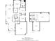 Detailed floor plan layout showcasing room dimensions and layout of this 2724 square foot home at 19800 Sutton Ter, Westfield, IN 46074