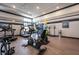 Well-equipped fitness center with various exercise machines and equipment for resident use at 19800 Sutton Ter, Westfield, IN 46074