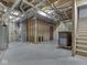 Unfinished basement with exposed utilities and wooden framing, an open canvas for future development at 20 Forrests Edge Ct, Indianapolis, IN 46227