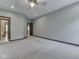 Neutral bedroom with neutral carpet and two doorways at 20 Forrests Edge Ct, Indianapolis, IN 46227