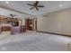 Open-concept living room with a view of the kitchen and breakfast nook at 20 Forrests Edge Ct, Indianapolis, IN 46227