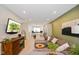 Bright, open living room with comfortable seating and modern decor at 2125 Coretta Way, Indianapolis, IN 46202