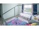 Bright bedroom with unique house-frame beds, perfect for siblings or guests at 2916 W Bargello Ln, Monrovia, IN 46157