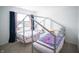 Bright bedroom with unique house-frame beds, perfect for siblings or guests at 2916 W Bargello Ln, Monrovia, IN 46157