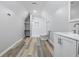 Clean and modern bathroom featuring a stand-up shower, sleek fixtures, and neutral color tones at 300 N Church St, Arcadia, IN 46030