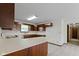 Kitchen with plenty of storage and counter space, plus durable flooring for easy maintenance at 310 W Jackson St, Alexandria, IN 46001