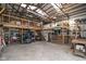 Spacious barn interior featuring a loft and ample storage space at 3840 W 38Th St, Anderson, IN 46011