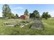 Well-maintained garden with raised beds and varied plants for sustainable living, home-grown food, and outdoor enjoyment at 3840 W 38Th St, Anderson, IN 46011