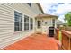 Wooden deck with a grill and access to the yard, great for entertaining at 4157 Taunton Ct, Plainfield, IN 46168