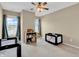 Bedroom featuring carpet, ceiling fan, natural light and play-pens for the little ones at 4157 Taunton Ct, Plainfield, IN 46168