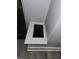 A small access point into a crawl space, used for maintenance or storage at 509 Shelby St, Shelbyville, IN 46176
