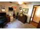 Cozy bedroom featuring a guitar and musical decor, offering a creative and inviting space at 5654 Paradise Dr, Martinsville, IN 46151