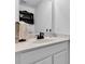 Bathroom with a sink, vanity and mirror at 5710 W 650 N, Thorntown, IN 46071