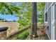 Deck with chairs overlooking field at 5710 W 650 N, Thorntown, IN 46071