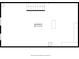 Basement floorplan with dimensions and room labels at 5805 Forest Ln, Indianapolis, IN 46220